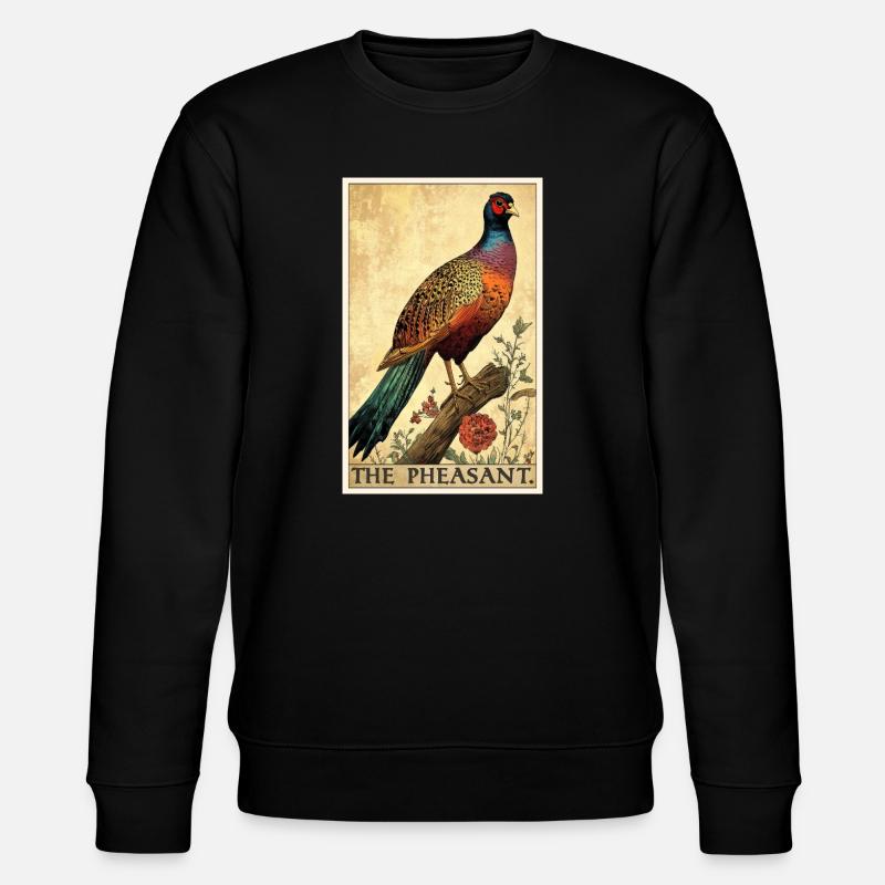 Pheasants Pheasant - Stanley/Stella CHANGER Unisex Organic Sweatshirt - black
