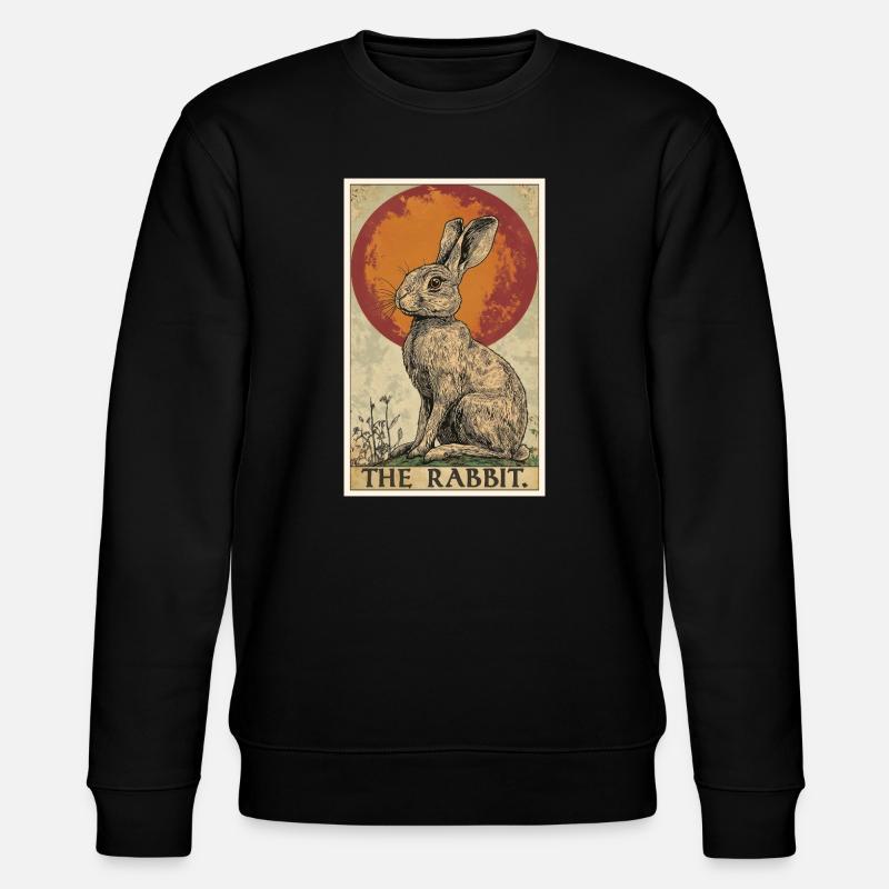 Bunny Bunny - Stanley/Stella CHANGER Unisex Organic Sweatshirt - black