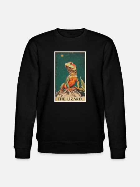 Lizards Lizard - Stanley/Stella CHANGER Unisex Organic Sweatshirt - black
