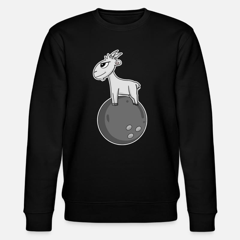 Bowling de chèvre - Sweat bio CHANGER Stanley/Stella Unisexe - noir