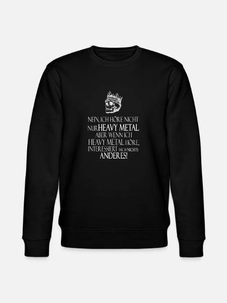 Heavy Metal Musik - Stanley/Stella Unisex Bio-Sweatshirt CHANGER  - Schwarz