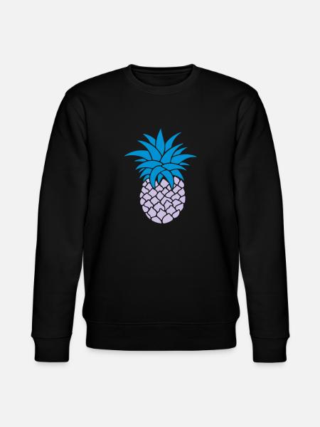 ANANAS STYLIZED - Stanley/Stella CHANGER Unisex Organic Sweatshirt - black
