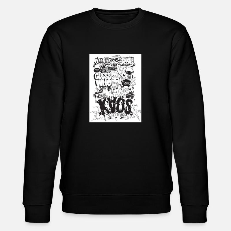 ChaosArtz - Stanley/Stella Unisex Bio-Sweatshirt CHANGER  - Schwarz