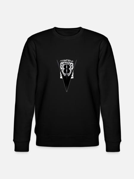 v8 - Stanley/Stella Unisex Bio-Sweatshirt CHANGER  - Schwarz