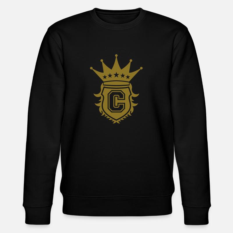 C Crest - Stanley/Stella Unisex Bio-Sweatshirt CHANGER  - Schwarz