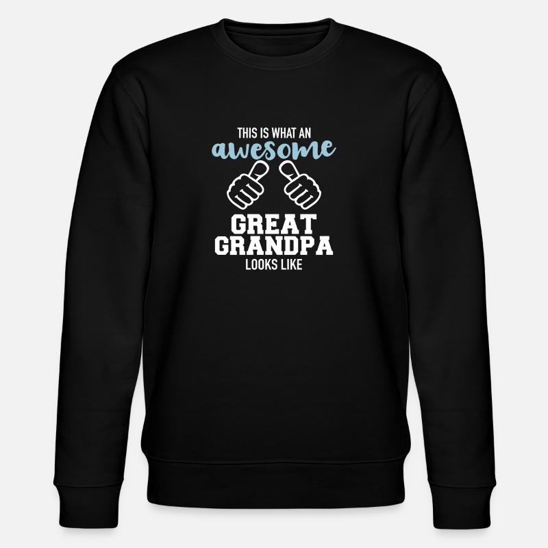 Arrière-grand-père - Sweat bio CHANGER Stanley/Stella Unisexe - noir