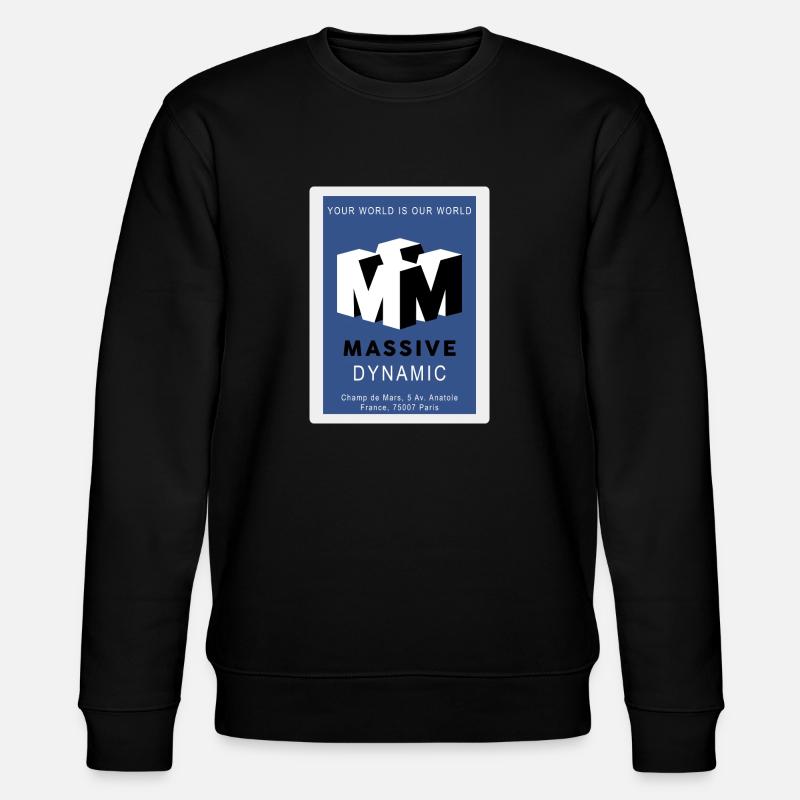 Massives Dynamyc - Stanley/Stella Unisex Bio-Sweatshirt CHANGER  - Schwarz