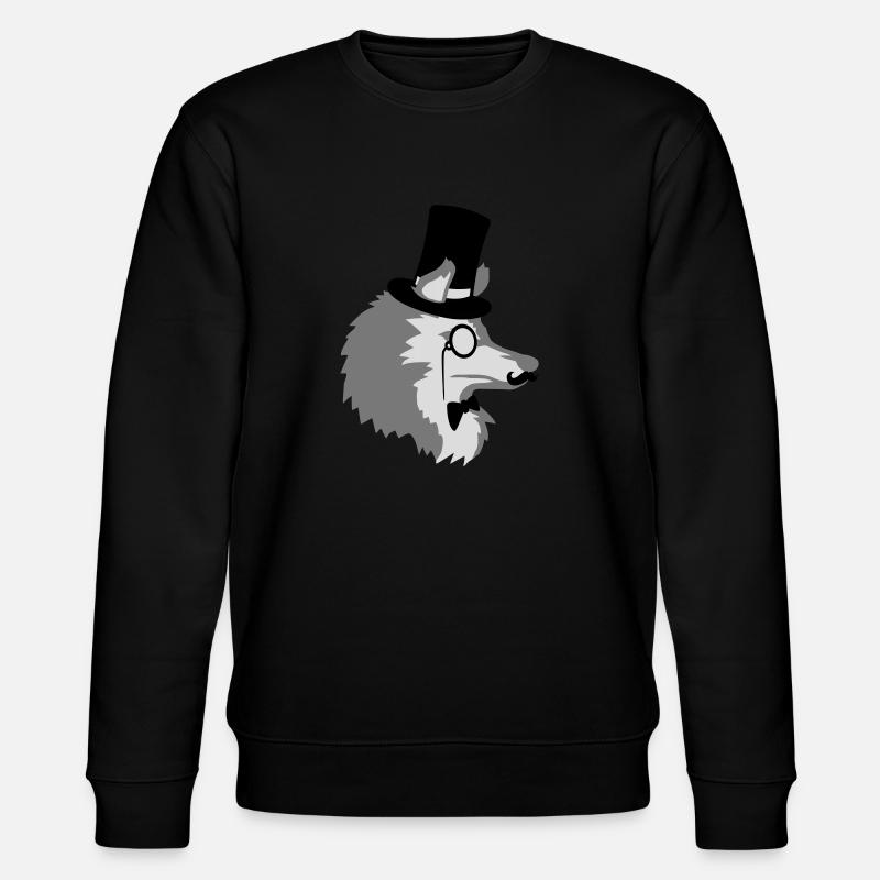 Sir Wolf Gentlemen Cylindre - Sweat bio CHANGER Stanley/Stella Unisexe - noir