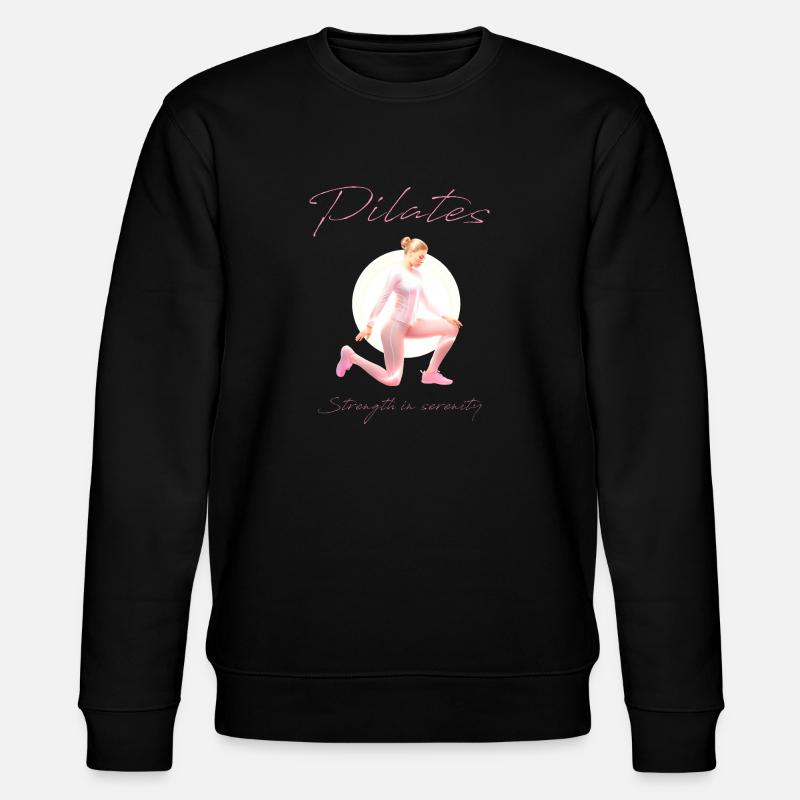 Pilates - Stanley/Stella Unisex Bio-Sweatshirt CHANGER  - Schwarz