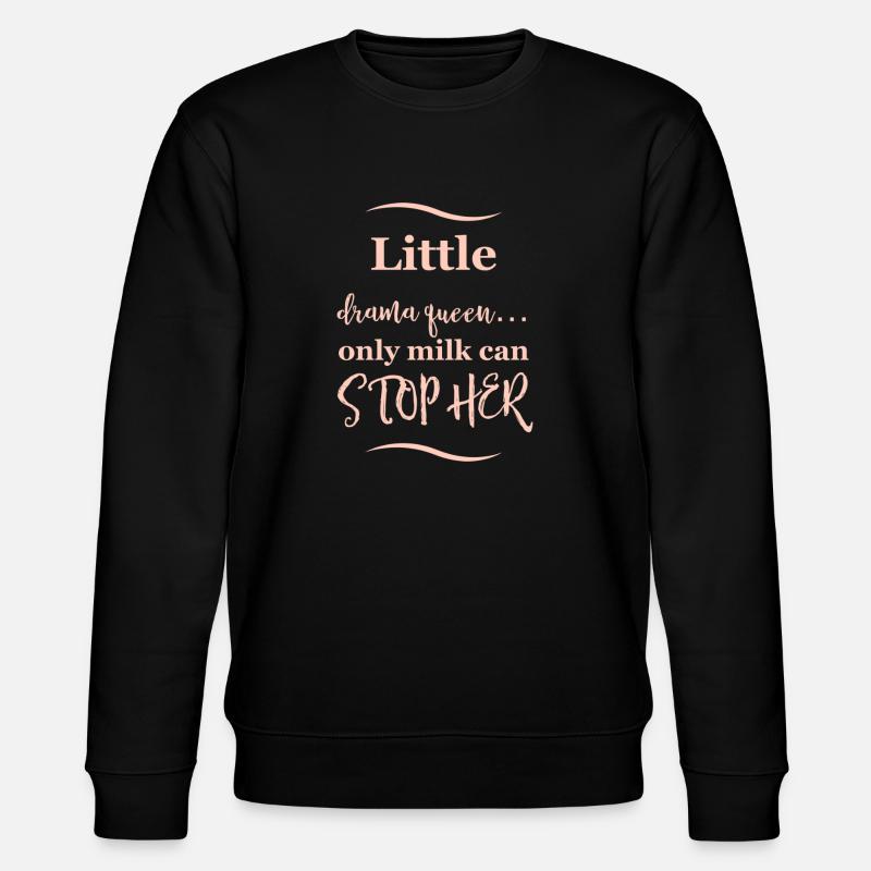 Babysprüche - Stanley/Stella Unisex Bio-Sweatshirt CHANGER  - Schwarz