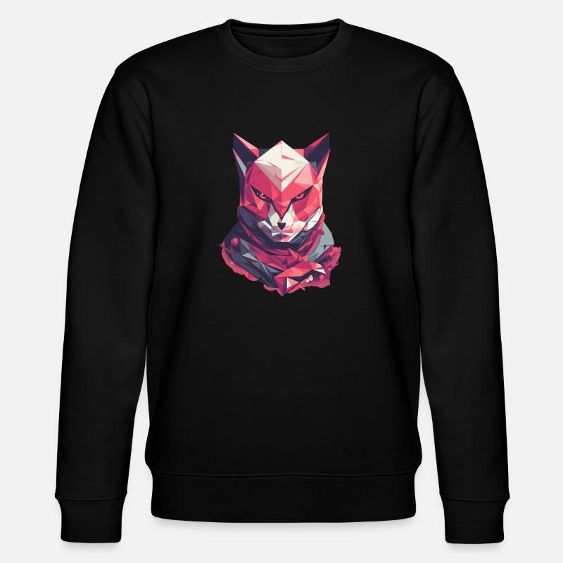 Iconic Fox 🦊 - Sweat bio CHANGER Stanley/Stella Unisexe - noir