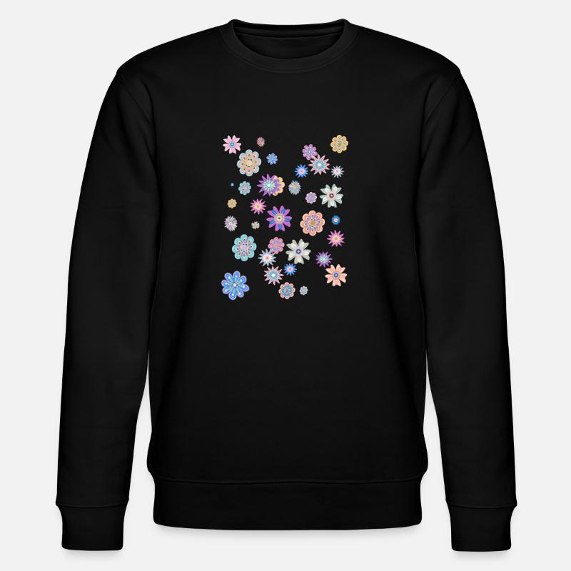 Flower Power Peace & Power Unisexe - Sweat bio CHANGER Stanley/Stella Unisexe - noir