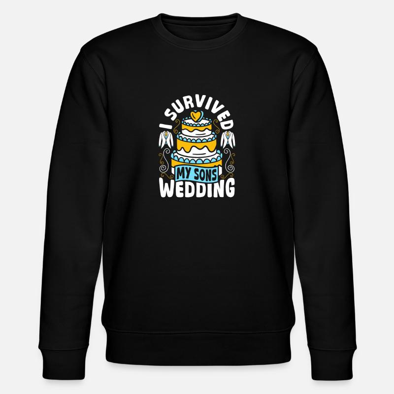 La mère du marié survit au mariage de mon fils - Sweat bio CHANGER Stanley/Stella Unisexe - noir
