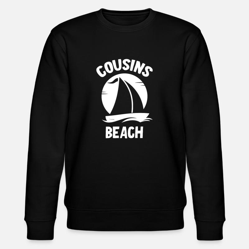 Plage de Cousins - Sweat bio CHANGER Stanley/Stella Unisexe - noir