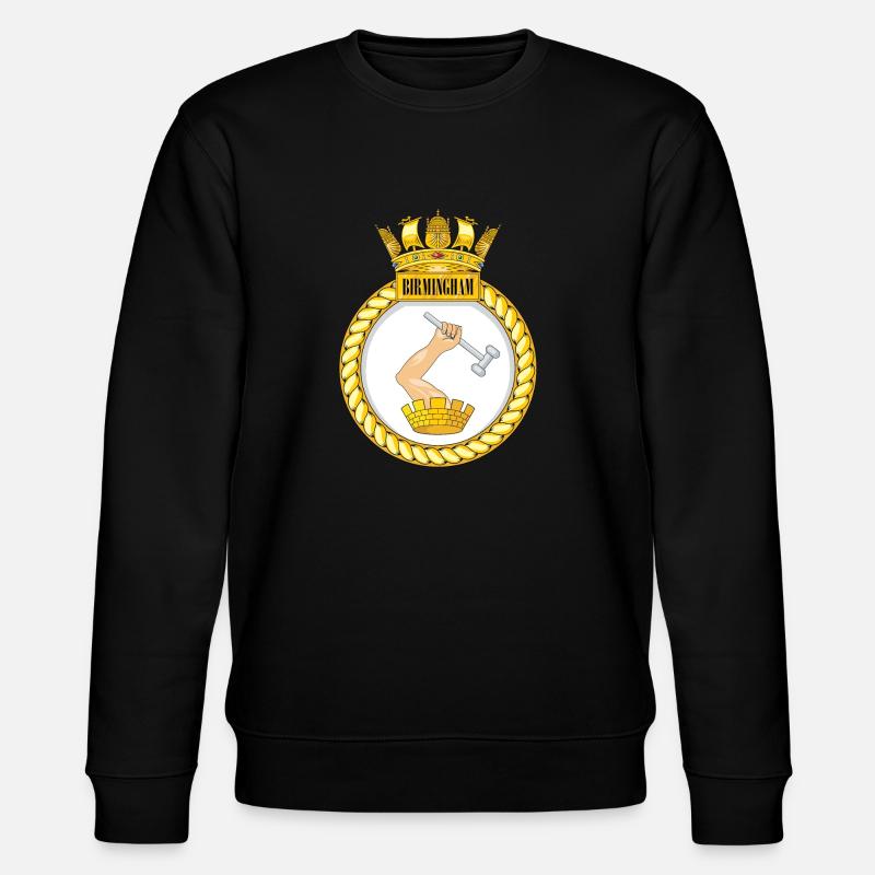 HMS Birmingham - Stanley/Stella Unisex Bio-Sweatshirt CHANGER  - Schwarz