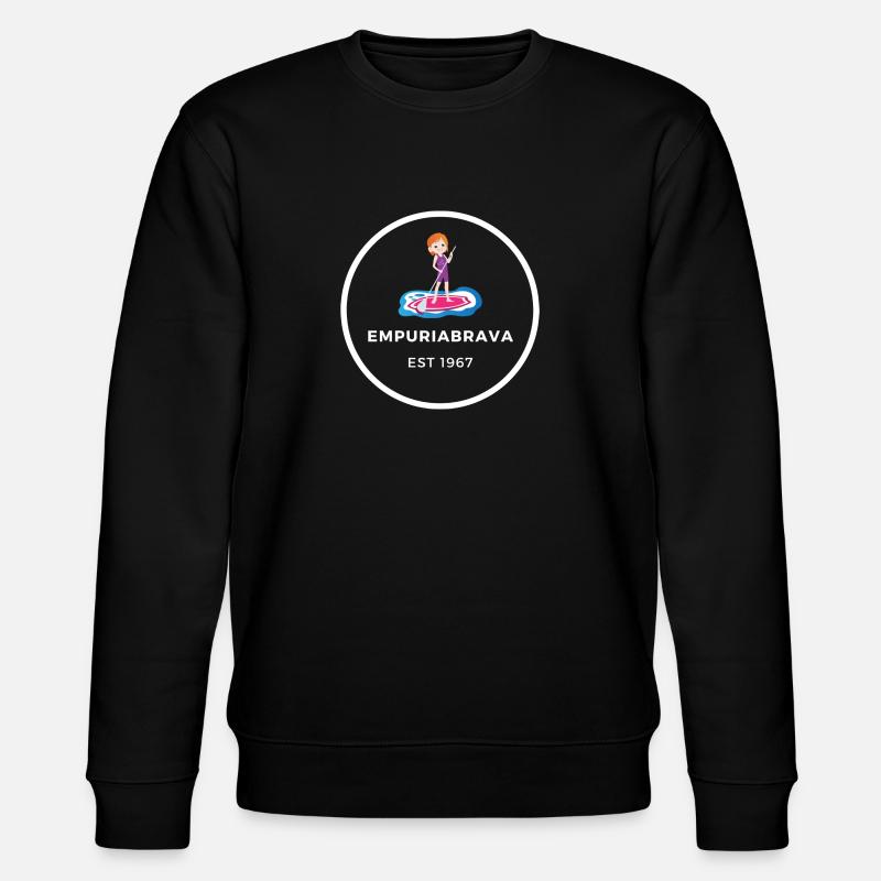 Empuriabrava EST 1967 SUP - Stanley/Stella Unisex Bio-Sweatshirt CHANGER  - Schwarz