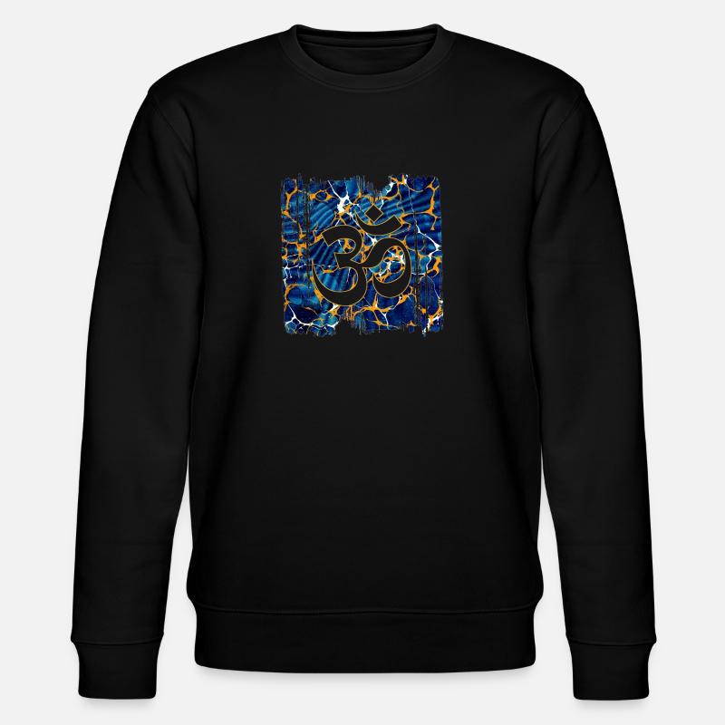 om e 16 - Stanley/Stella Unisex Bio-Sweatshirt CHANGER  - Schwarz