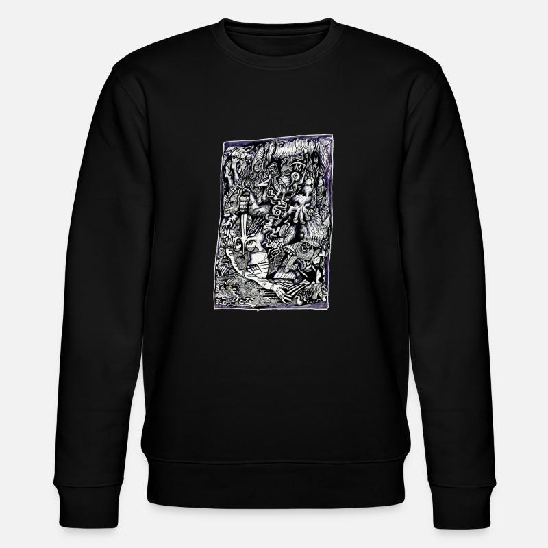 Guerrier alpha - Sweat bio CHANGER Stanley/Stella Unisexe - noir