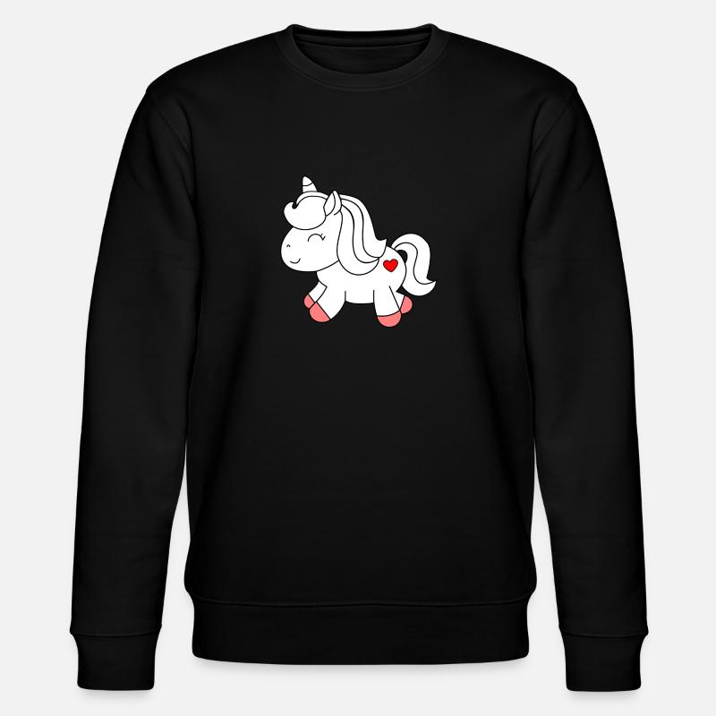 pony - Stanley/Stella Unisex Bio-Sweatshirt CHANGER  - Schwarz