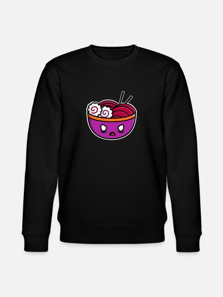 Angry Ramen - Stanley/Stella Unisex Bio-Sweatshirt CHANGER  - Schwarz