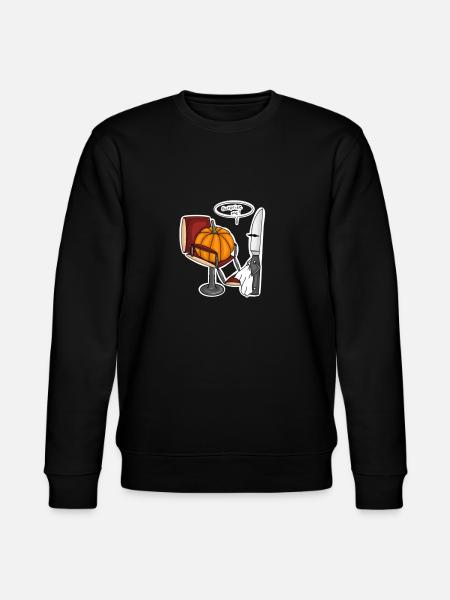 verras me pompoen Halloween - Stanley/Stella Uniseks bio-sweatshirt CHANGER - zwart