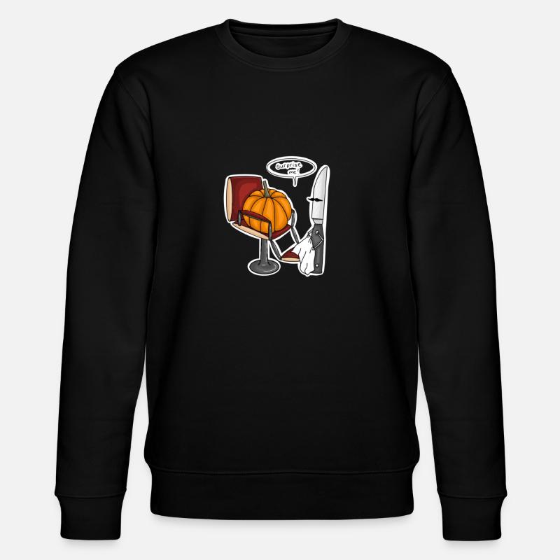 surprends moi citrouille Halloween - Sweat bio CHANGER Stanley/Stella Unisexe - noir