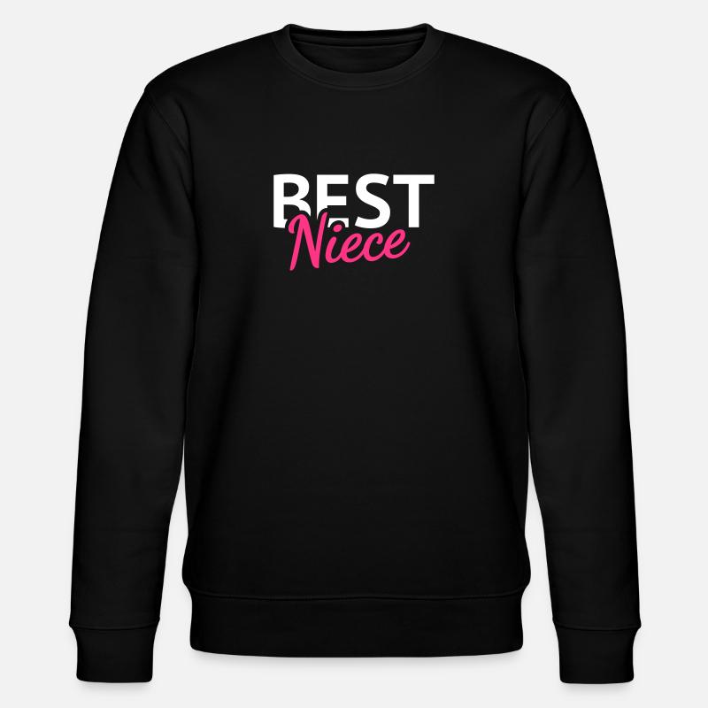 Best Niece - Stanley/Stella Unisex Bio-Sweatshirt CHANGER  - Schwarz