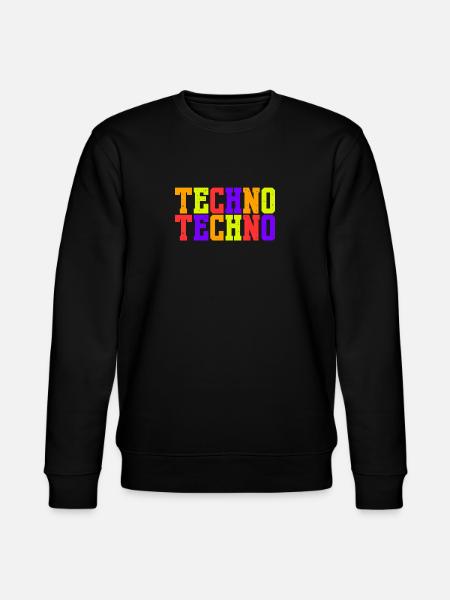 Techno Vibes - Stanley/Stella Unisex Bio-Sweatshirt CHANGER - Schwarz