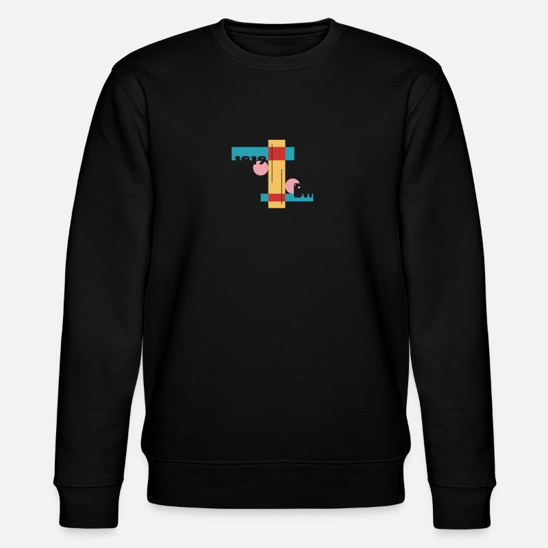 bauhaus 1919 - Stanley/Stella Unisex Bio-Sweatshirt CHANGER  - Schwarz