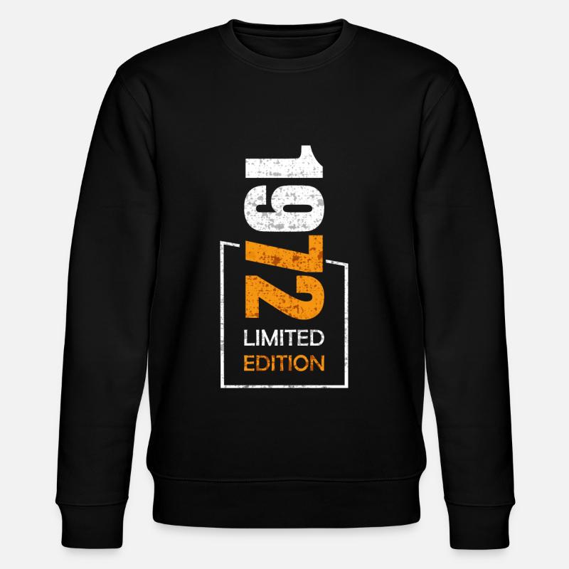 1972 - Stanley/Stella Unisex Bio-Sweatshirt CHANGER  - Schwarz