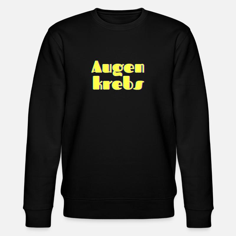Augenkrebs - Stanley/Stella Unisex Bio-Sweatshirt CHANGER  - Schwarz