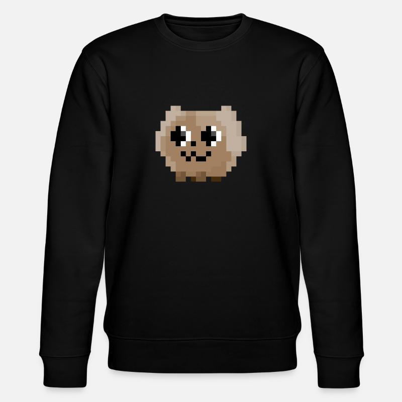 Liddle Hündchen - Stanley/Stella Unisex Bio-Sweatshirt CHANGER  - Schwarz