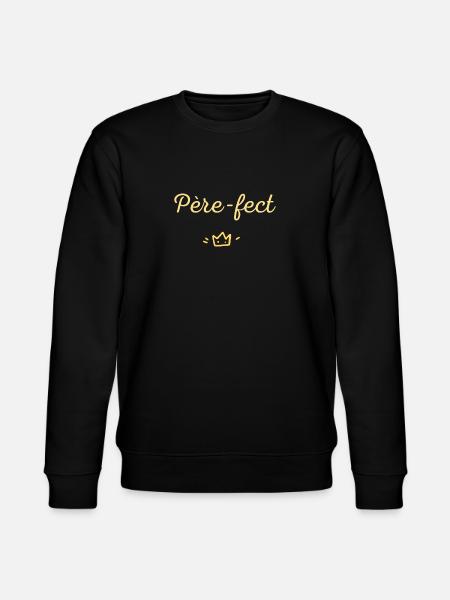 père-fect - Sweat bio CHANGER Stanley/Stella Unisexe - noir