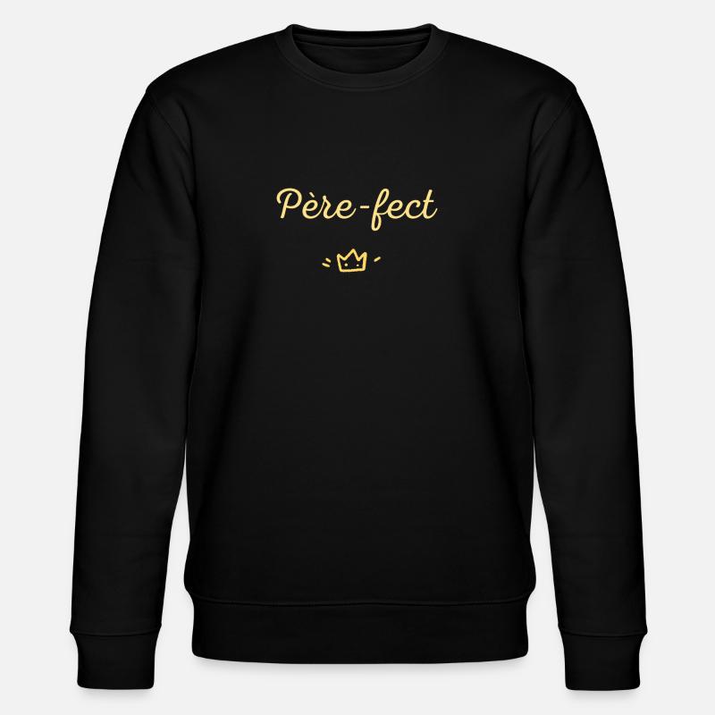 père-fect - Sweat bio CHANGER Stanley/Stella Unisexe - noir