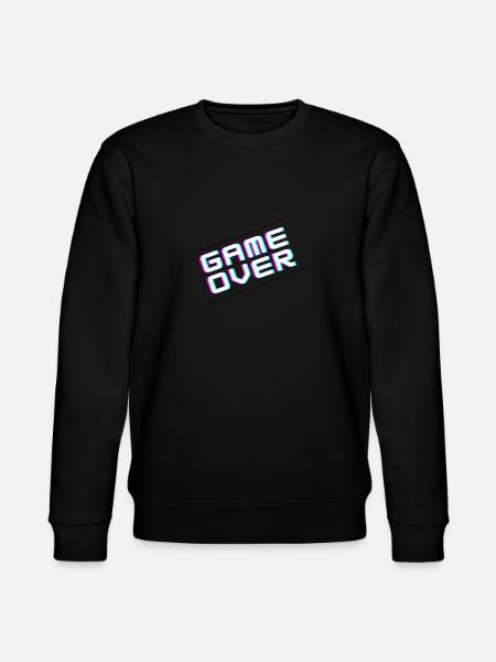 Game over - Stanley/Stella CHANGER Unisex Organic Sweatshirt - black