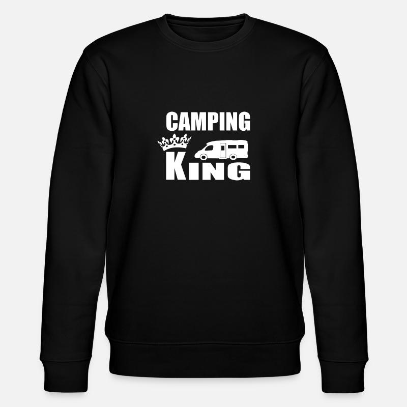 camping - Stanley/Stella Unisex Bio-Sweatshirt CHANGER  - Schwarz