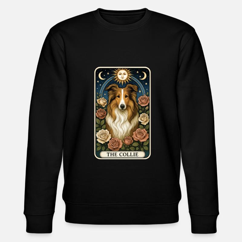Collie - Stanley/Stella Unisex Bio-Sweatshirt CHANGER  - Schwarz
