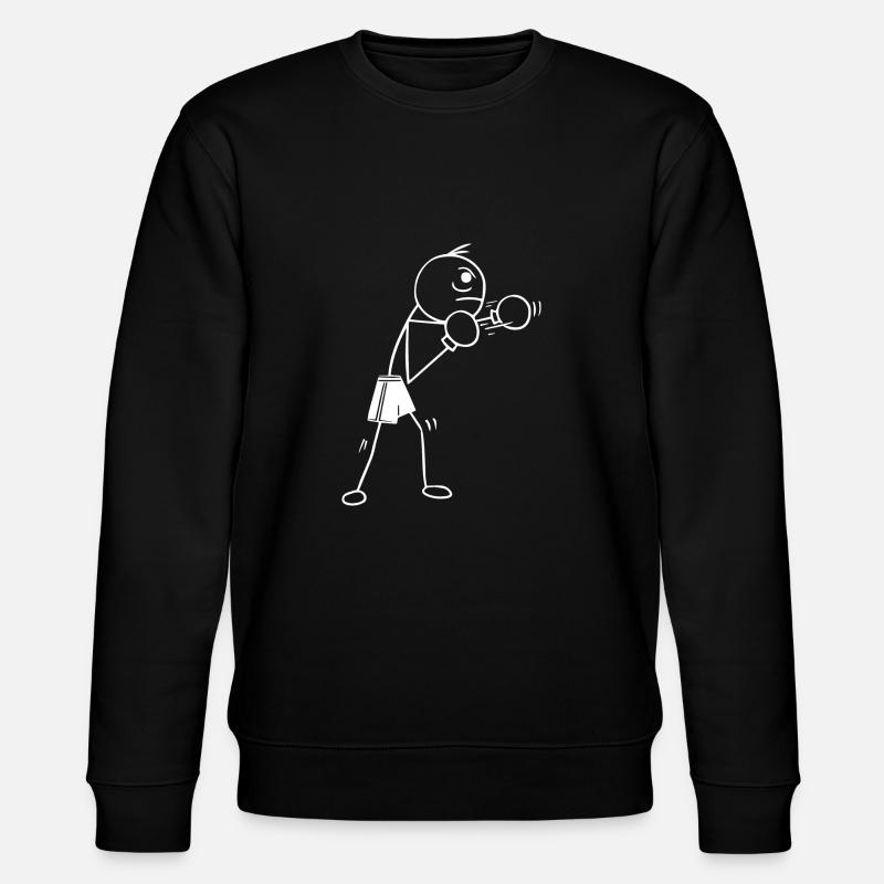Le boxeur - Sweat bio CHANGER Stanley/Stella Unisexe - noir
