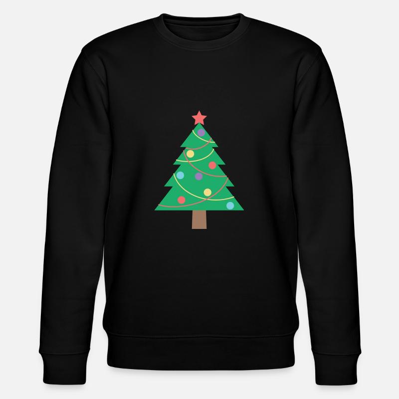 Arbre de Noël - Sweat bio CHANGER Stanley/Stella Unisexe - noir