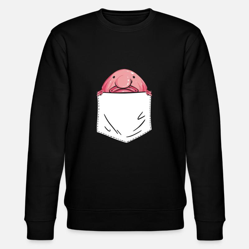 Poisson blob - Sweat bio CHANGER Stanley/Stella Unisexe - noir
