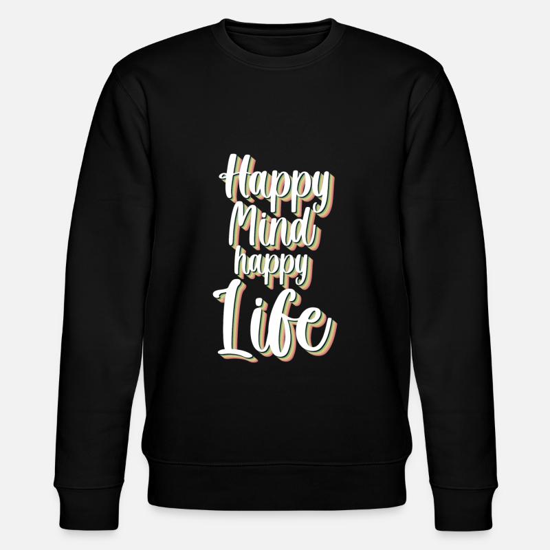 Cloverleaf Vacances positives - Sweat bio CHANGER Stanley/Stella Unisexe - noir