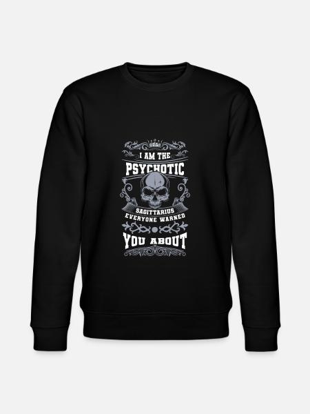Sagittarius November Constellation - Stanley/Stella CHANGER Unisex Organic Sweatshirt - black