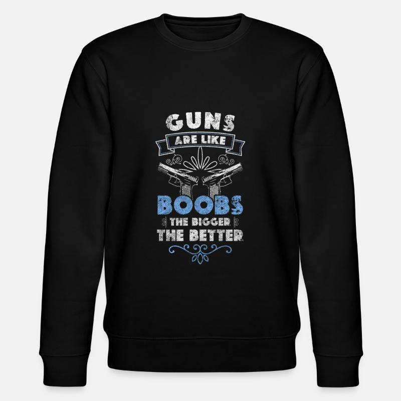 Armes Fusil Arme à feu - Sweat bio CHANGER Stanley/Stella Unisexe - noir
