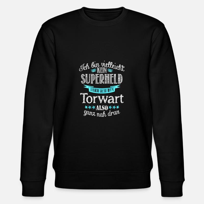 Torwart - Stanley/Stella Unisex Bio-Sweatshirt CHANGER  - Schwarz