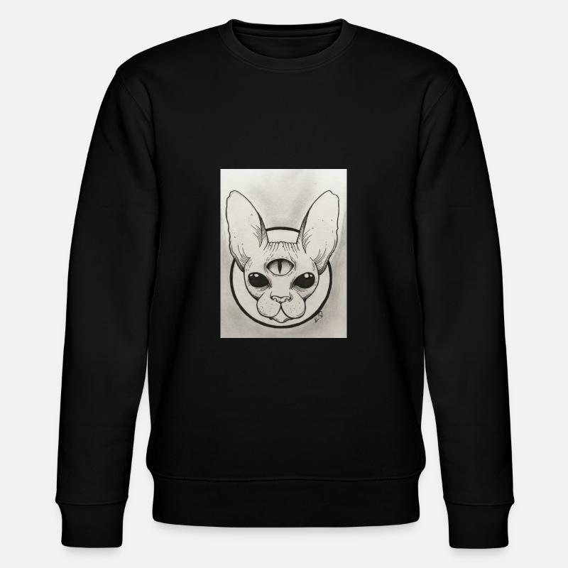 chat - Sweat bio CHANGER Stanley/Stella Unisexe - noir