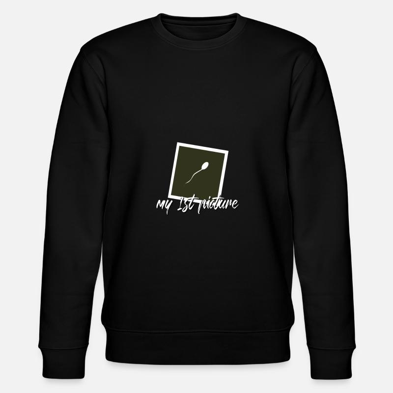 My first picture - Stanley/Stella Unisex Bio-Sweatshirt CHANGER  - Schwarz