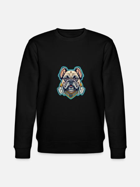 Hund - Stanley/Stella Unisex Bio-Sweatshirt CHANGER - Schwarz