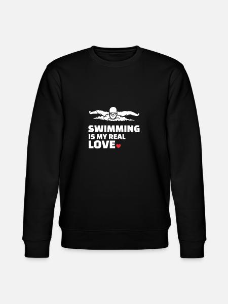 J’adore nager - Sweat bio CHANGER Stanley/Stella Unisexe - noir