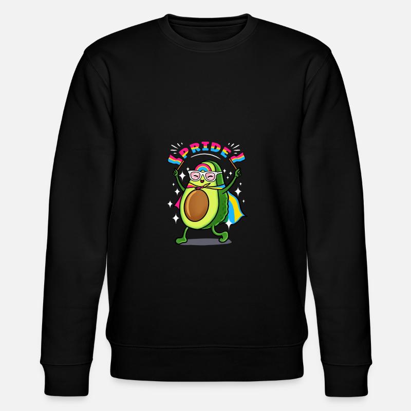 Avocat Pan Pride - Sweat bio CHANGER Stanley/Stella Unisexe - noir