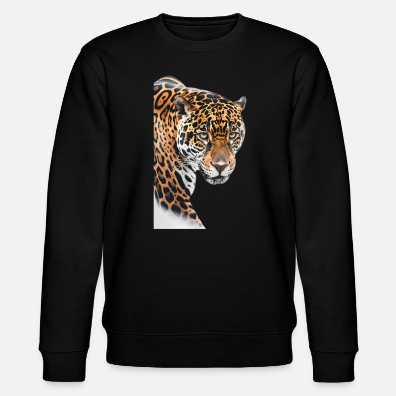 Jaguar - Stanley/Stella Unisex Bio-Sweatshirt CHANGER  - Schwarz